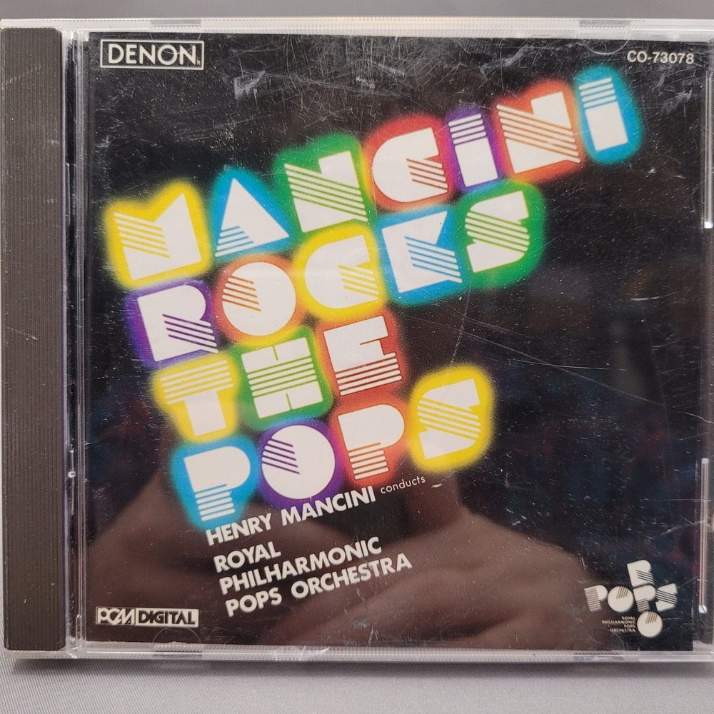 Mancini Rocks the Pops by Henry Mancini (CD, 1989)